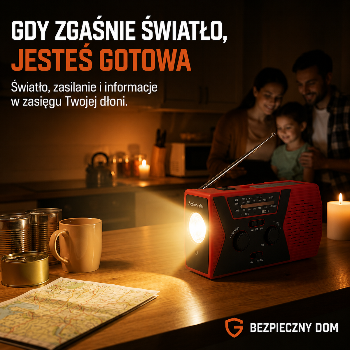 Narzędzie ratunkowe Lifeline 4 w 1